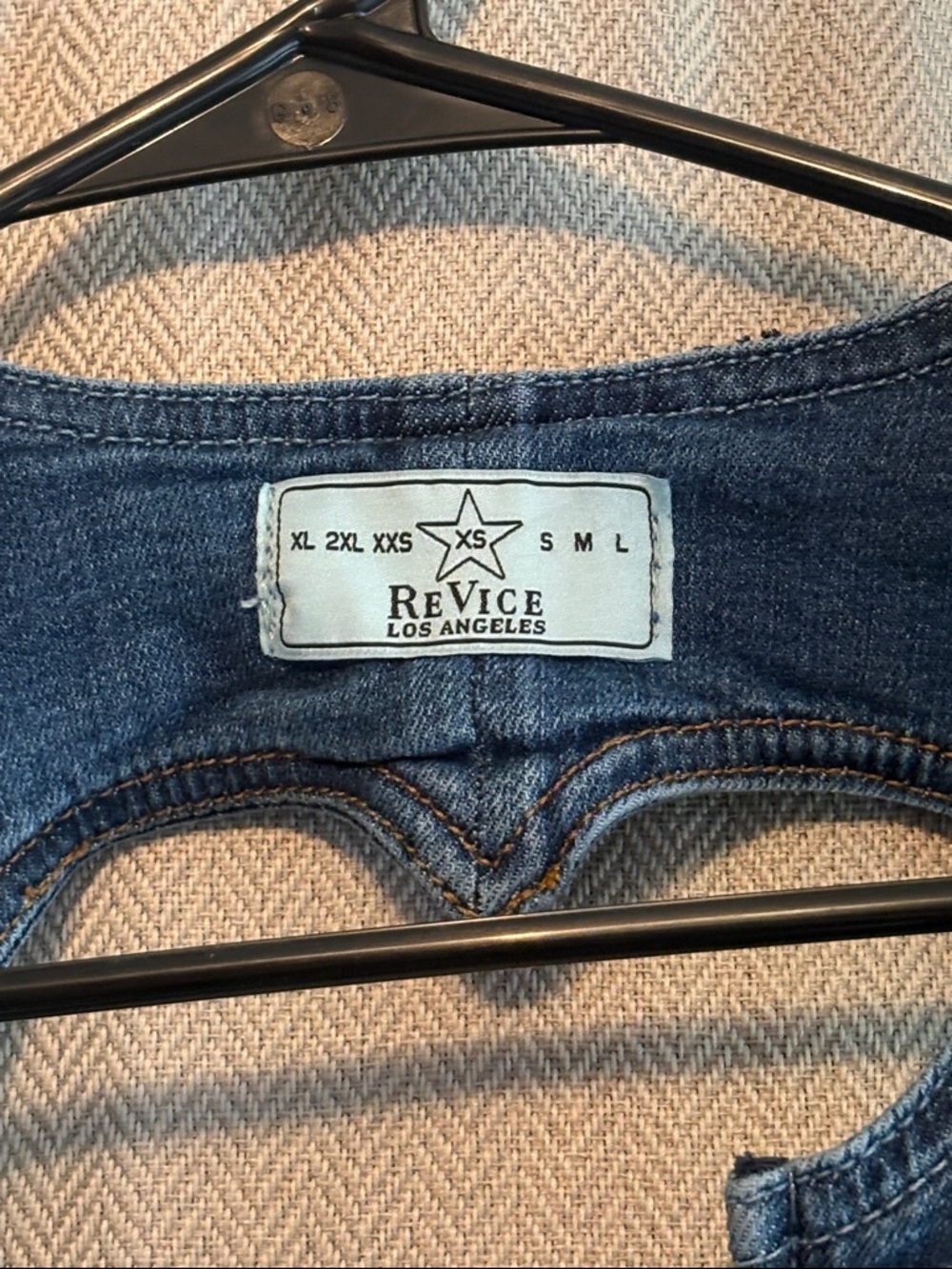 REVICE Blue Denim Women's Pants